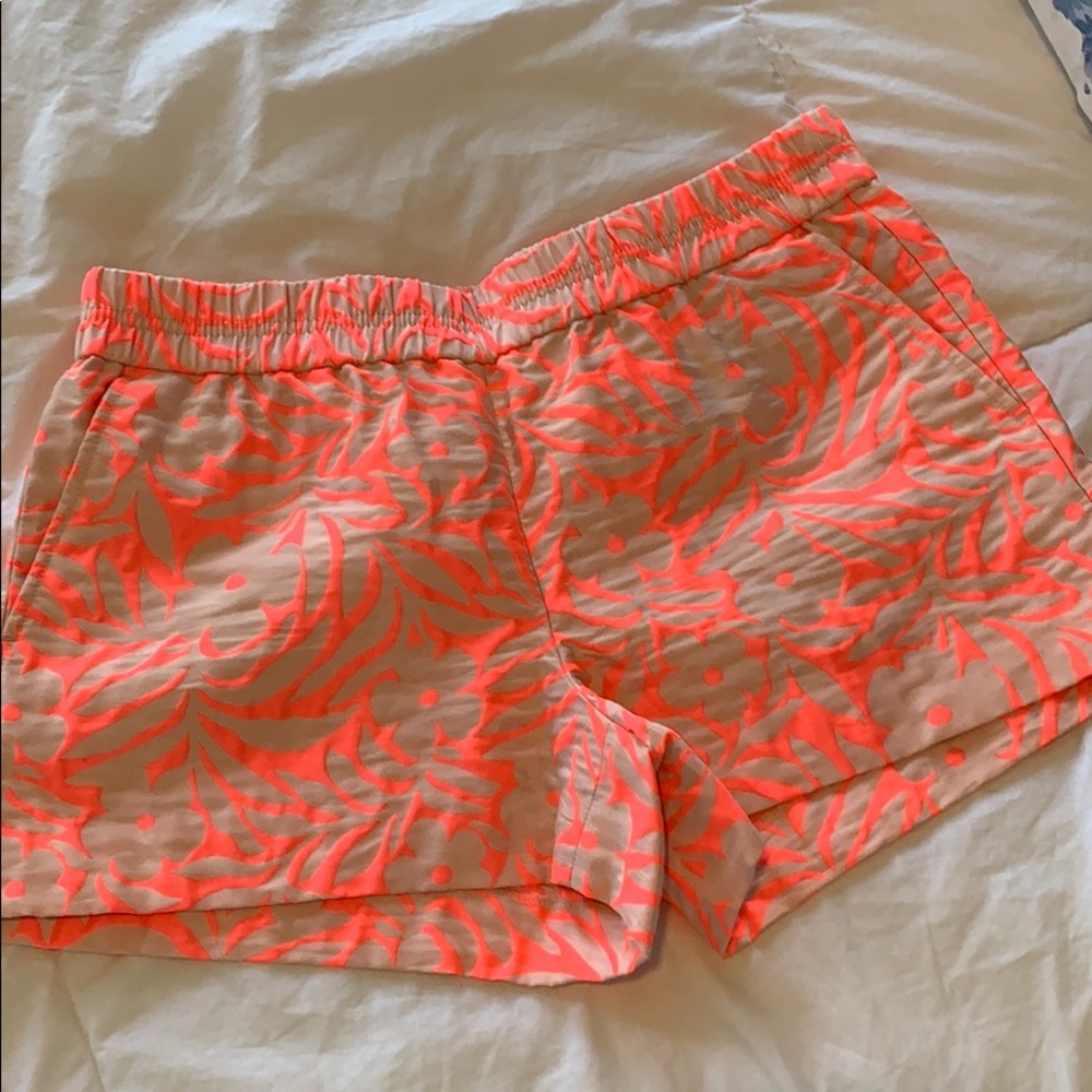 J. Crew neon pink shorts - size 8